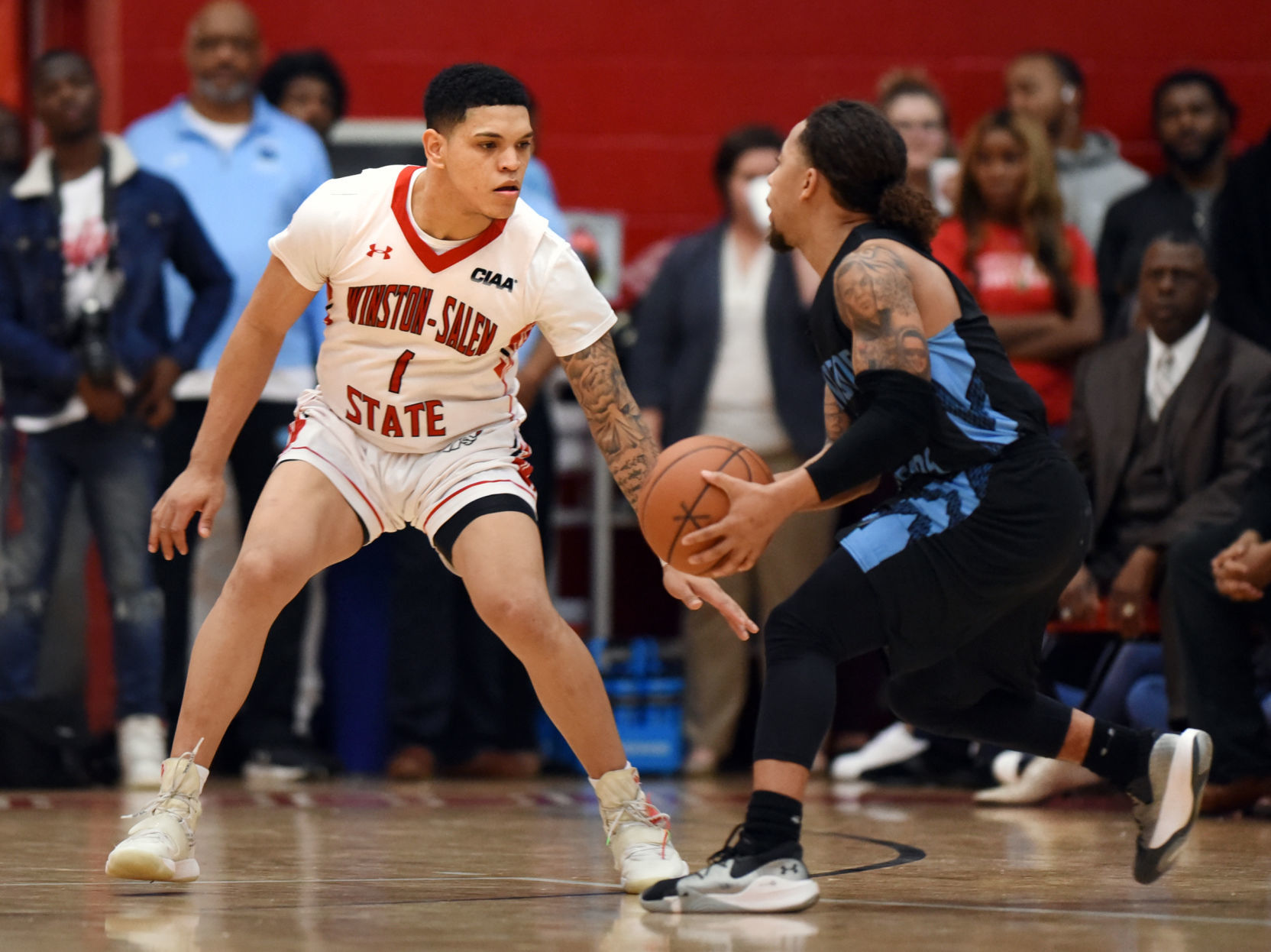 Livingstone v. Winston-Salem State baseketball